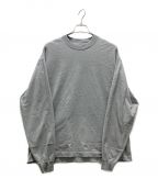 KAPTAIN SUNSHINEキャプテンサンシャイン）の古着「Suvin Supima Tube L/S Tee Heavy」｜グレー