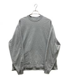 KAPTAIN SUNSHINE（キャプテンサンシャイン）の古着「Suvin Supima Tube L/S Tee Heavy」｜グレー