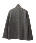 AURALEE (オーラリー) WOOL LING YARN MILLED JERSEY ZIP BLOUSON /ウールリングヤーンミルドジャージージップブルゾン グレー：17000円