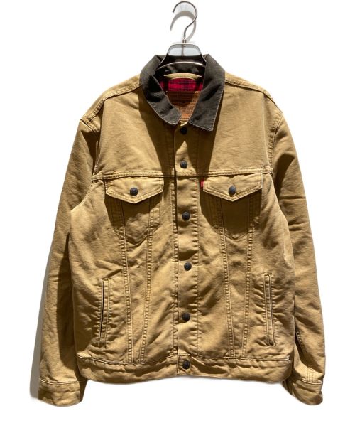 LEVI'S PReMIUM（リーバイスプレミアム）LEVI'S PReMIUM (リーバイスプレミアム) ダックジャケット ブラウン サイズ:Mの古着・服飾アイテム