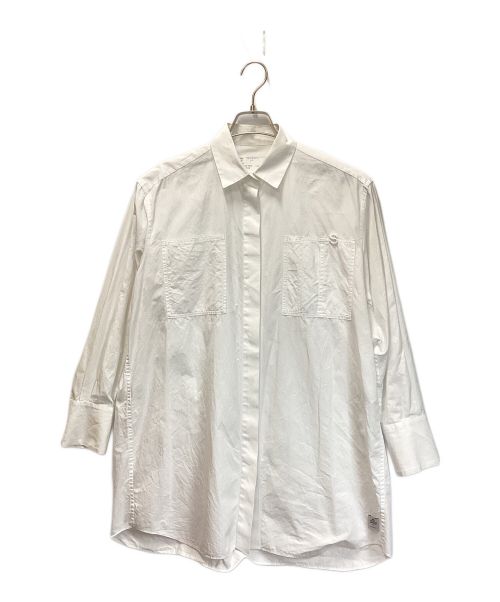 sacai（サカイ）sacai (サカイ) THOMAS MASON (トーマスメイソン) Cotton Poplin Shirt/コットンポプリンシャツ ホワイト サイズ:1の古着・服飾アイテム