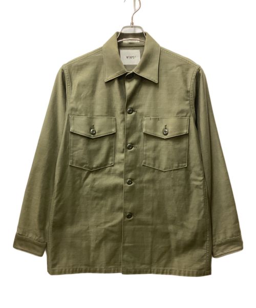 WTAPS（ダブルタップス）WTAPS (ダブルタップス) ミリタリージャケット グリーン サイズ:02の古着・服飾アイテム