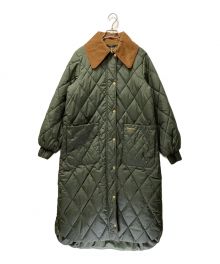 Barbour（バブアー）の古着「キルティングコート」｜グリーン