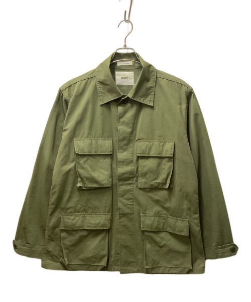 WTAPS（ダブルタップス）WTAPS (ダブルタップス) JUNGLE LS SHIRT カーキ サイズ:02の古着・服飾アイテム