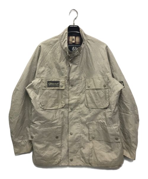 BELSTAFF（ベルスタッフ）BELSTAFF (ベルスタッフ) ［古着］モーターサイクルジャケット ベージュ サイズ:XXLの古着・服飾アイテム