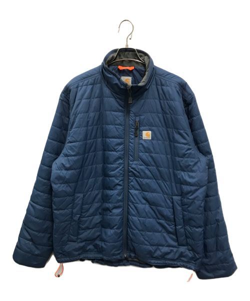 CarHartt（カーハート）CarHartt (カーハート) ダウンジャケット ブルー サイズ:XLの古着・服飾アイテム