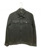 MOOSE KNUCKLESムース ナックルズ）の古着「Woodland Trucker Over Shirt/ボンディングトラッカージャケット」｜ブラック