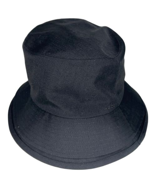 sacai（サカイ）sacai (サカイ) Double Brim Bucket Hat/ダブルブリムバケットハット ブラック サイズ:3の古着・服飾アイテム