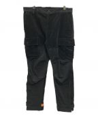 always out of stockオールウェイズ アウト オブ ストック）の古着「COMBI UTILITY FATIGUE PANTS(コンビ ユーティリティ ファティーグ パンツ)」｜ブラック