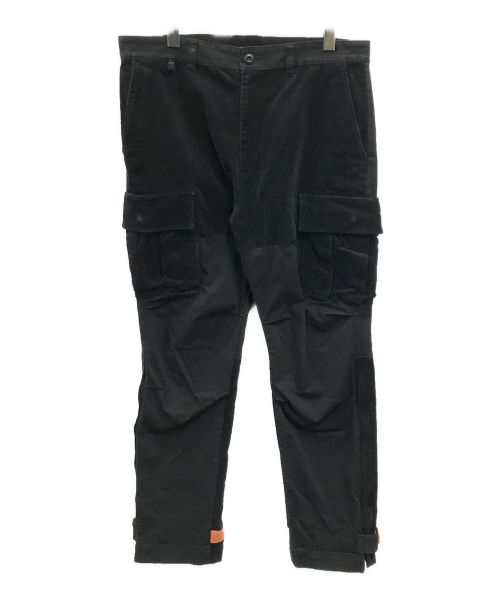 always out of stock（オールウェイズ アウト オブ ストック）always out of stock (オールウェイズ アウト オブ ストック) COMBI UTILITY FATIGUE PANTS(コンビ ユーティリティ ファティーグ パンツ) ブラック サイズ:Lの古着・服飾アイテム