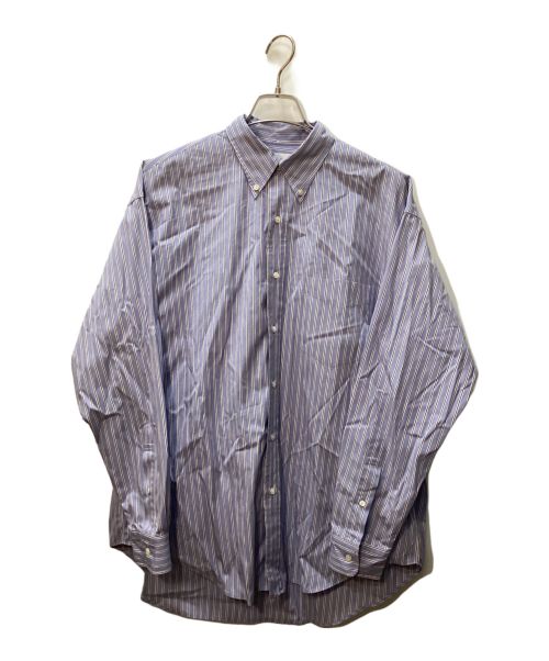 Graphpaper（グラフペーパー）Graphpaper (グラフペーパー) Thomas Mason L/S B.D Shirt/ボタンダウンシャツ ブルー サイズ:2の古着・服飾アイテム