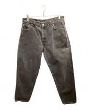 LEVI'S (リーバイス) 560ブラックデニムパンツ ブラック サイズ:16MIS S