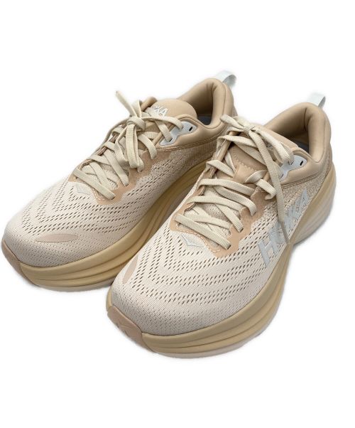 HOKAONEONE（ホカオネオネ）HOKAONEONE (ホカオネオネ) M BONDI8 ベージュ サイズ:26.5 未使用品の古着・服飾アイテム