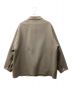 H BEAUTY&YOUTH (エイチ ビューティー&ユース) WOOL CASHMERE COVER ALL/ウールカシミヤカバーオール グレー サイズ:L：40000円