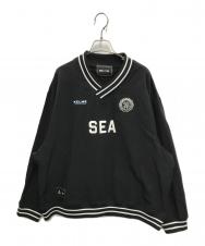 WIND AND SEA (ウィンダンシー) KELME (ケルメ) NYLON PULLOVER ブラック サイズ:L