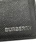 中古・古着 BURBERRY (バーバリー) マネークリップ付カードケース ブラック：8000円