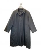 Graphpaperグラフペーパー）の古着「Scale Off Wool Balmacaan Coat / ウールコート」｜カーキ