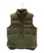 FILSONフィルソン）の古着「DOWN CRUISER VEST/ダウンベスト」｜オリーブ