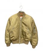 Acne studiosアクネ ストゥディオス）の古着「MAKIO MA-1 BOMBER JACKET/ボンバージャケット」｜グリーン