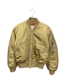 Acne studios（アクネ ストゥディオス）の古着「MAKIO MA-1 BOMBER JACKET/ボンバージャケット」｜グリーン