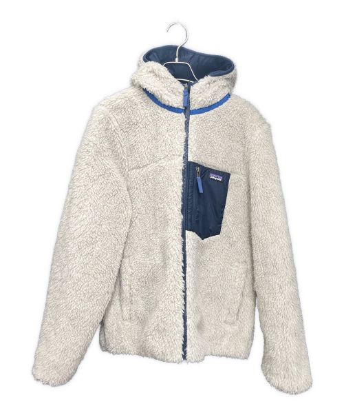 Patagonia（パタゴニア）Patagonia (パタゴニア) Ks Rready Freddy Hoody/フレディーフーディー ネイビー×ホワイト サイズ:XXLの古着・服飾アイテム