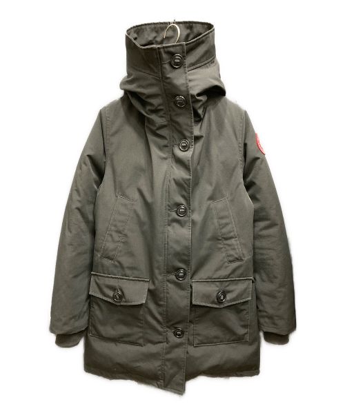 CANADA GOOSE（カナダグース）CANADA GOOSE (カナダグース) ブロンテ パーカ ヘリテージ/ダウンコート ブラック サイズ:Mの古着・服飾アイテム