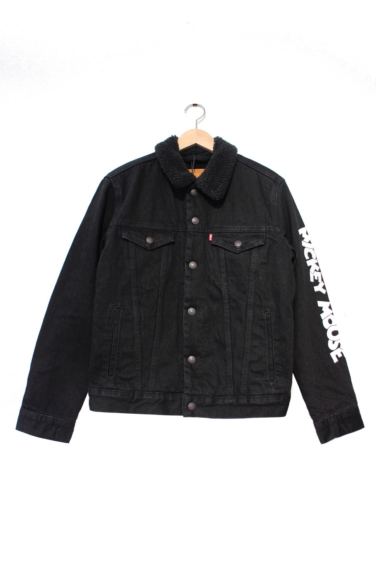 中古 古着通販 Levis Disney リーバイス ディズニー バックミッキーシェルパトラッカージャケット サイズ S 未使用品 ディズニーコラボ ミッキープリント ブランド 古着通販 トレファク公式 Trefac Fashion