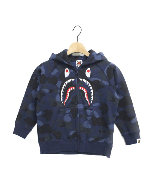 中古 古着通販 A Bathing Ape ア ベイシング エイプ シャークジップパーカー ブルー サイズ 1 ブランド 古着通販 トレファク公式 Trefac Fashion