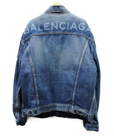 【中古・古着通販】BALENCIAGA (バレンシアガ) バックロゴデニム