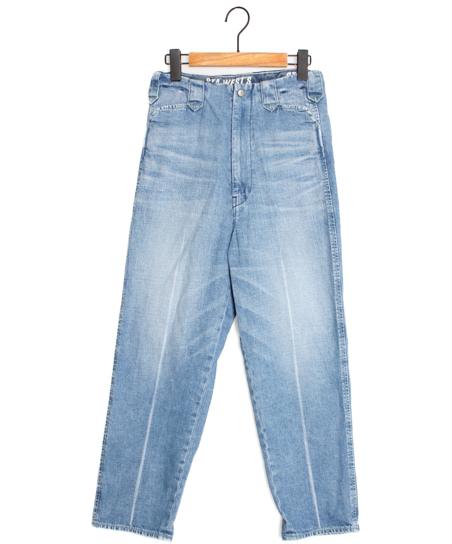 中古 古着通販 Westoveralls ウエストオーバーオールズ Denim Lunch Pants インディゴ サイズ W28 ブランド 古着通販 トレファク公式 Trefac Fashion