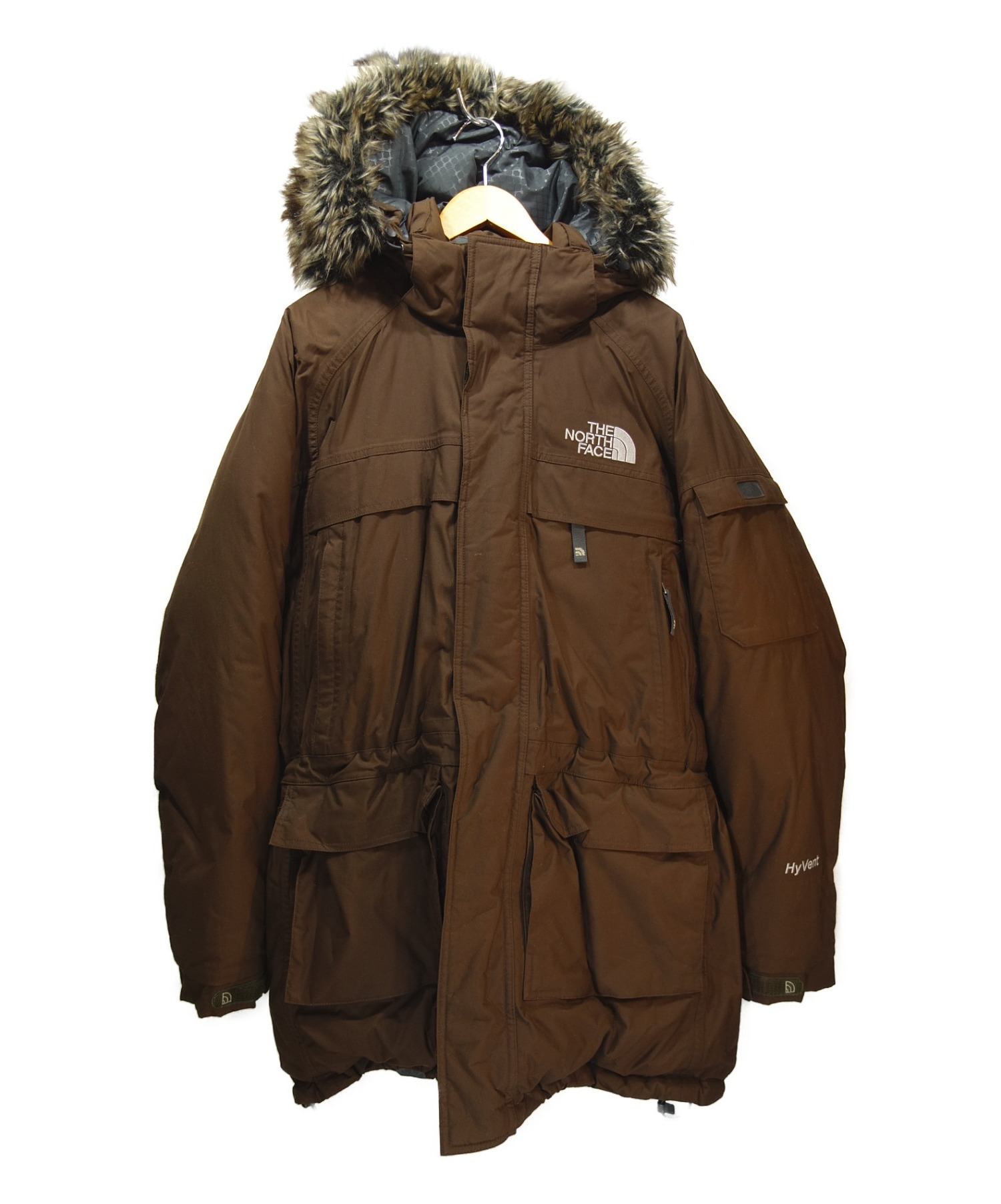 中古 古着通販 The North Face ザノースフェイス マクマードパーカ ブラウン サイズ S Nd ブランド 古着通販 トレファク公式 Trefac Fashion