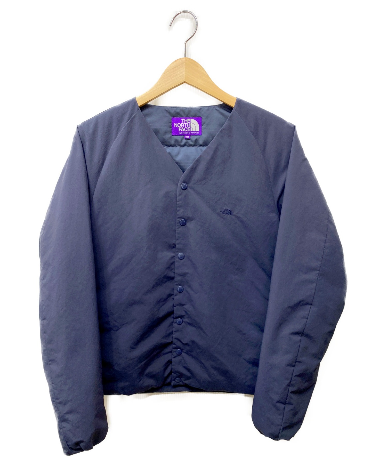 中古 古着通販 The Northface Purplelabel ザノースフェイスパープルレーベル ダウンカーディガン ネイビー サイズ M ブランド 古着通販 トレファク公式 Trefac Fashion