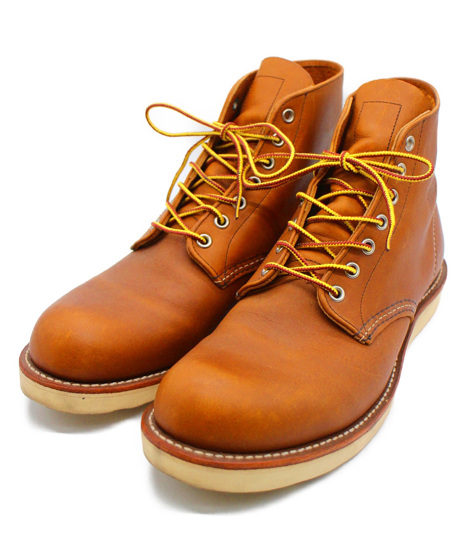 中古 古着通販 Red Wing レッドウィング プレーントゥ レザーブーツ ブラウン サイズ 27 5 Plain Toe 9107 ブランド 古着通販 トレファク公式 Trefac Fashion