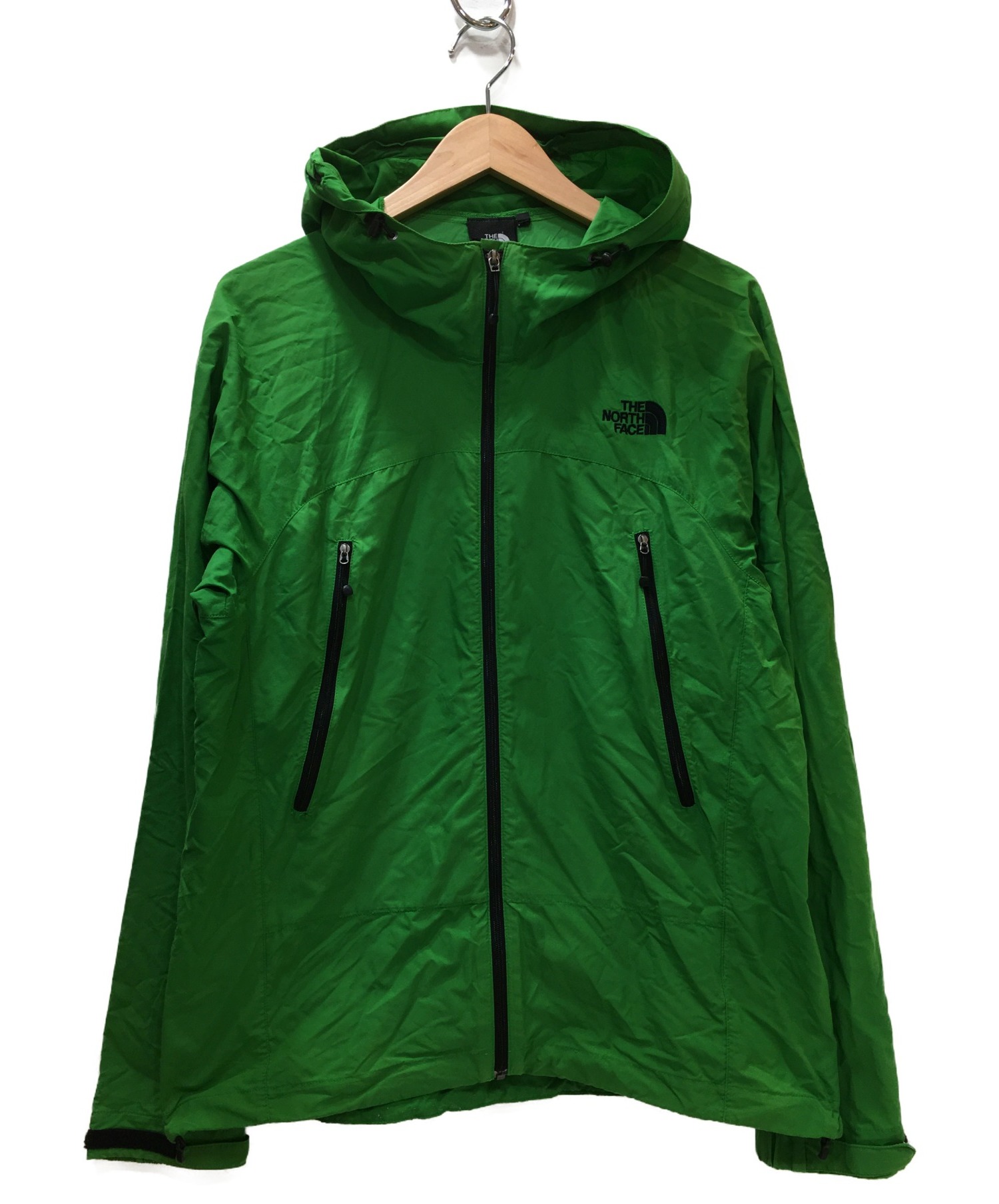 中古 古着通販 The North Face ザノースフェイス マウンテンパーカー グリーン サイズ L Np Evolution Jacket ブランド 古着通販 トレファク公式 Trefac Fashion