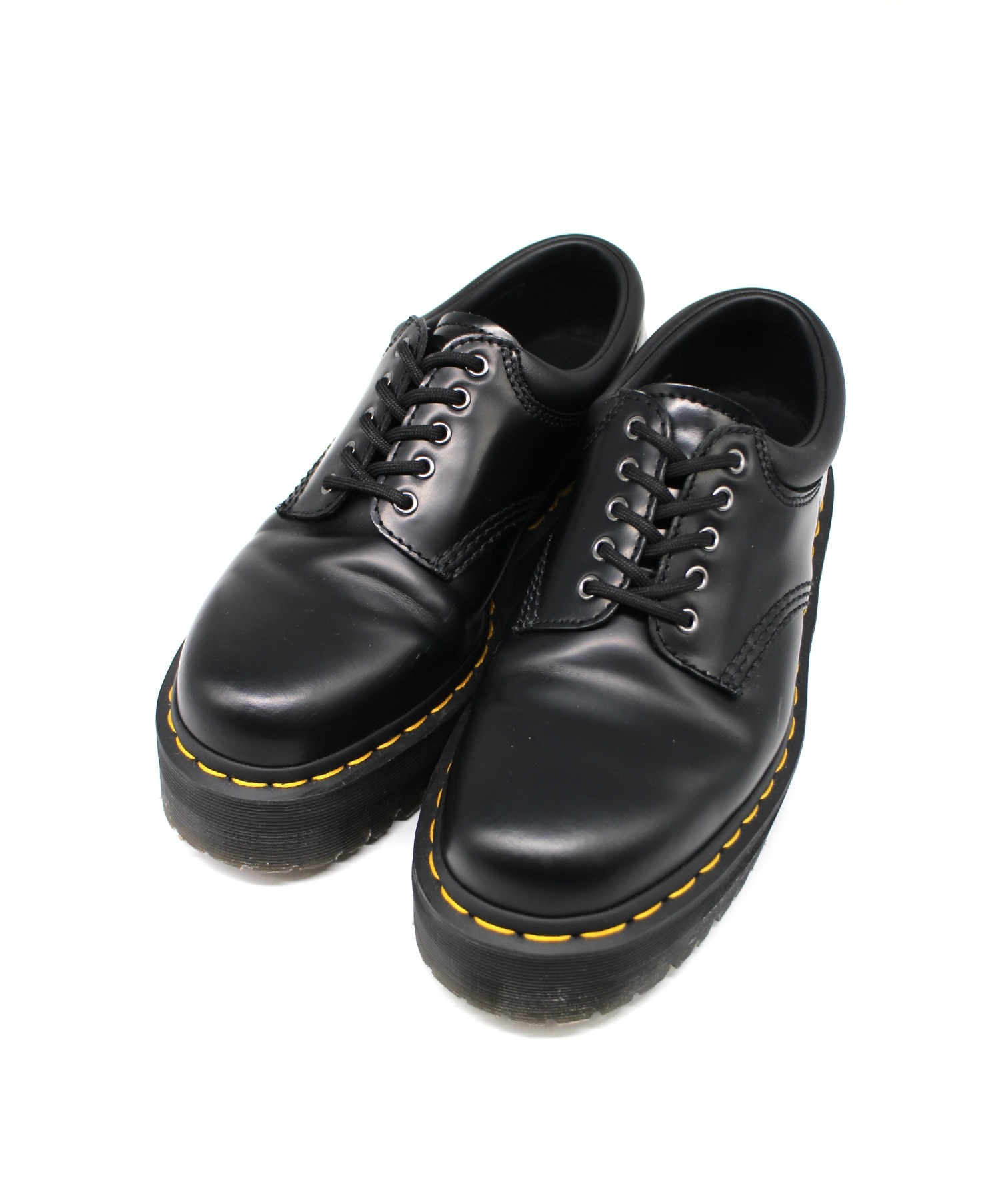 中古 古着通販 Dr Martens ドクターマーチン 5ホールシューズ ブラック サイズ Uk6 8053 Quad ブランド 古着通販 トレファク公式 Trefac Fashion