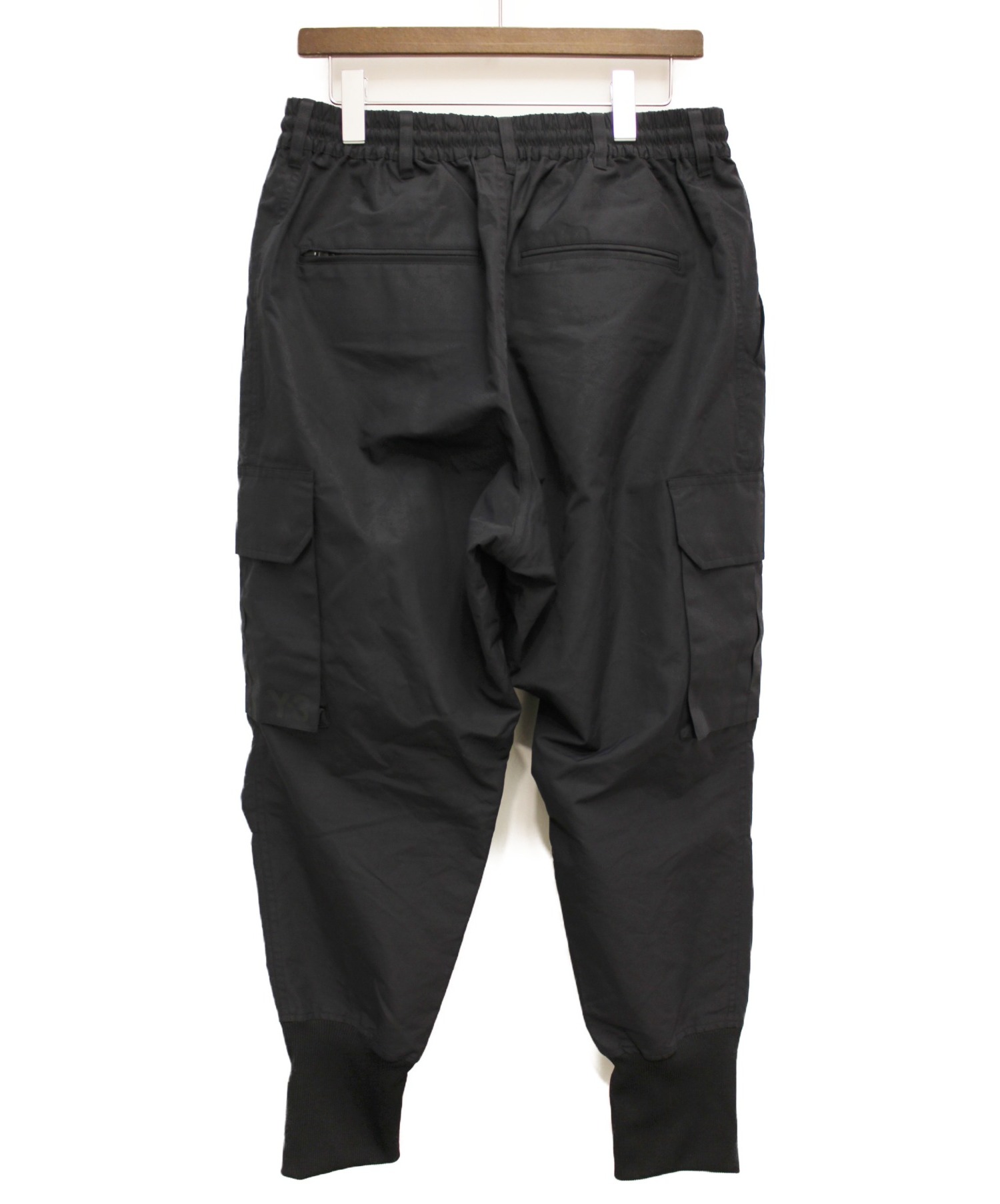 ていません Y-3 y-3 19aw M nylon cargo カーゴパンツ ブラック 新品の