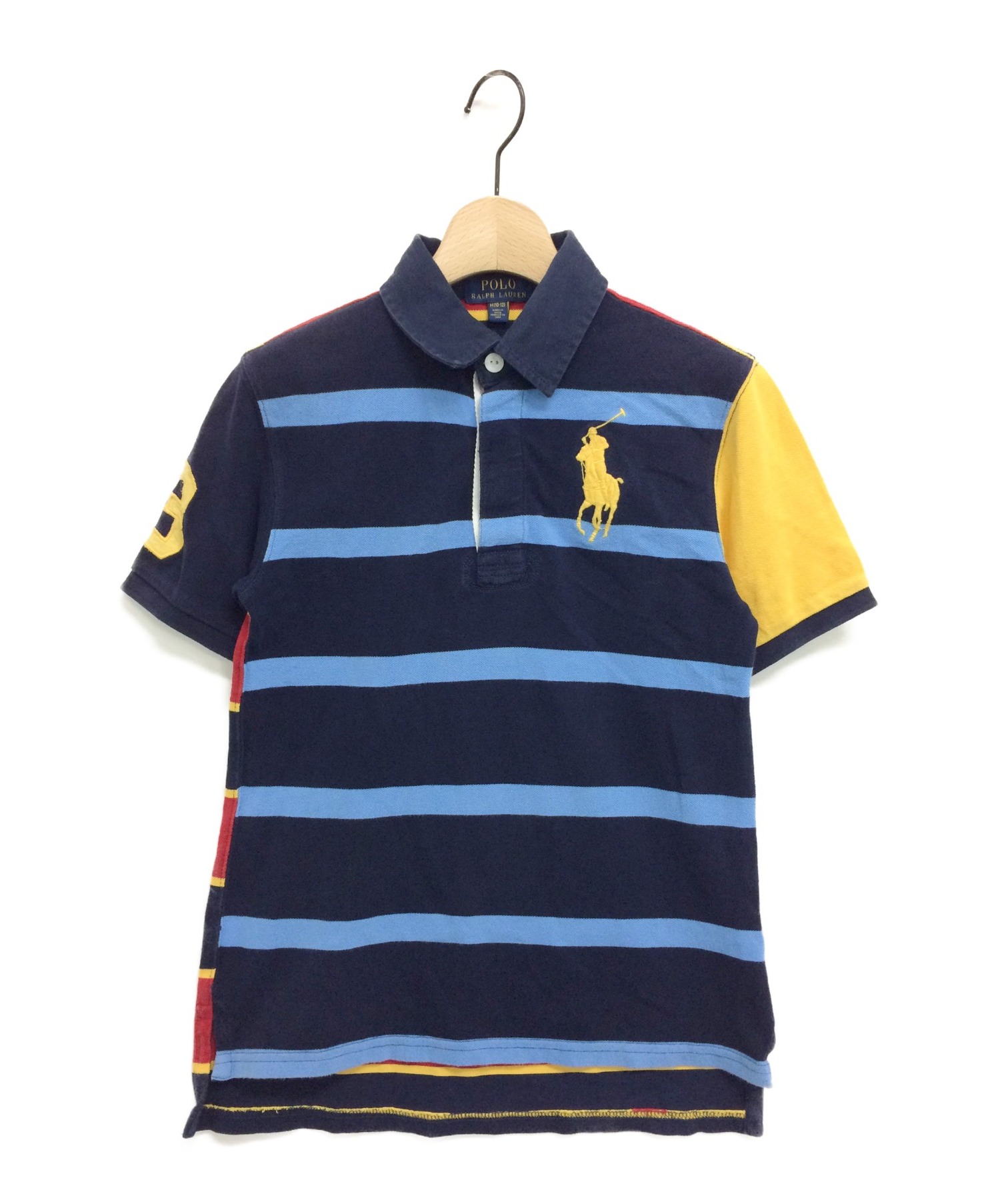 中古 古着通販 Polo Ralph Lauren ポロラルフローレン ポロシャツ ネイビー サイズ M 10 12 150 76 ブランド 古着通販 トレファク公式 Trefac Fashion