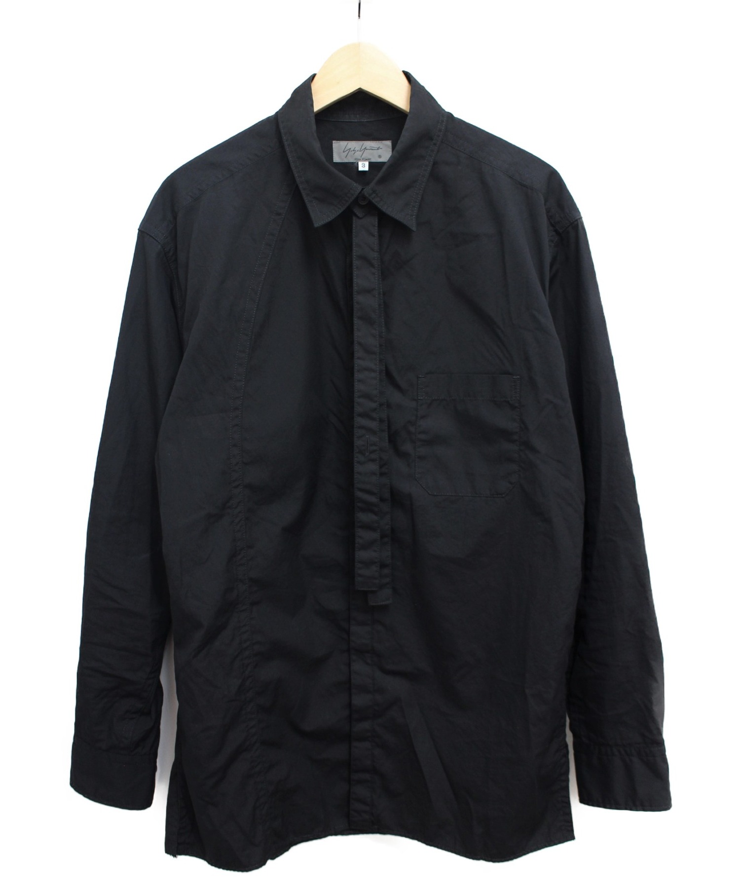 yohji yamamoto pour homme 環縫いシャツ | www.myglobaltax.com