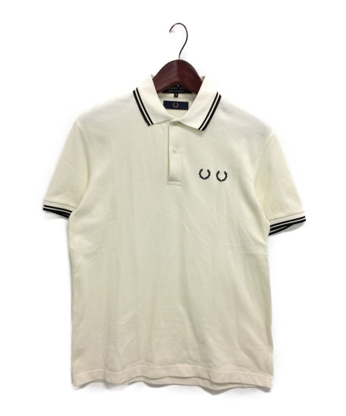 中古 古着通販 Comme Des Garcons Homme Deux Fred Perry コムデギャルソンオムドゥ フレッドペリー ポロシャツ オフホワイト サイズ M ブランド 古着通販 トレファク公式 Trefac Fashion