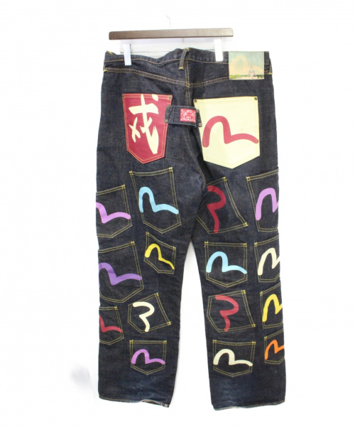 中古・古着通販】EVISU (エヴィス) メニーポケットデニムパンツ