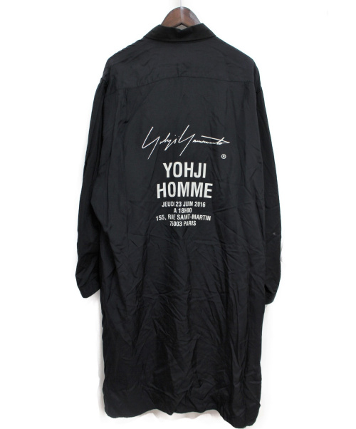 中古 古着通販 Yohji Yamamoto Pour Homme ヨウジヤマモトプールオム スタッフシャツ ブラック サイズ 3 ブランド 古着通販 トレファク公式 Trefac Fashion