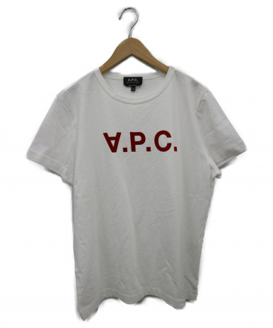 [中古]A.P.C.(アー・ペー・セー)のレディース トップス 反転ロゴTシャツ