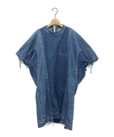 [中古]sacai(サカイ)のレディース ワンピース 再構築デニムワンピース