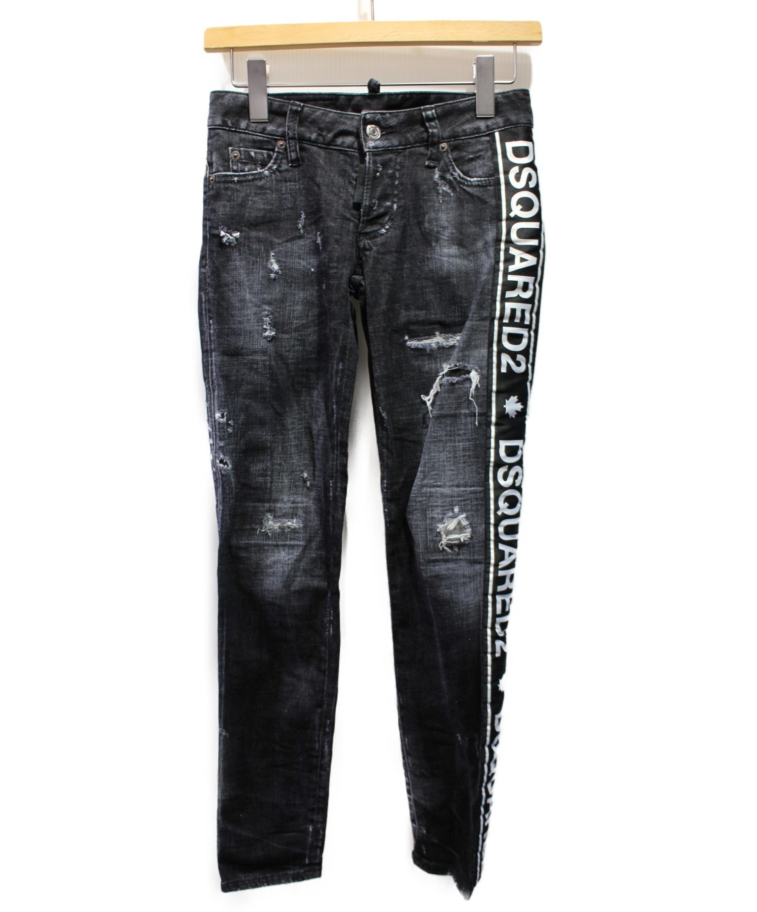 DSQUARED2 (ディースクエアード) Jennifer Jean ブラック サイズ:34 Jennifer Jean S75LB0082