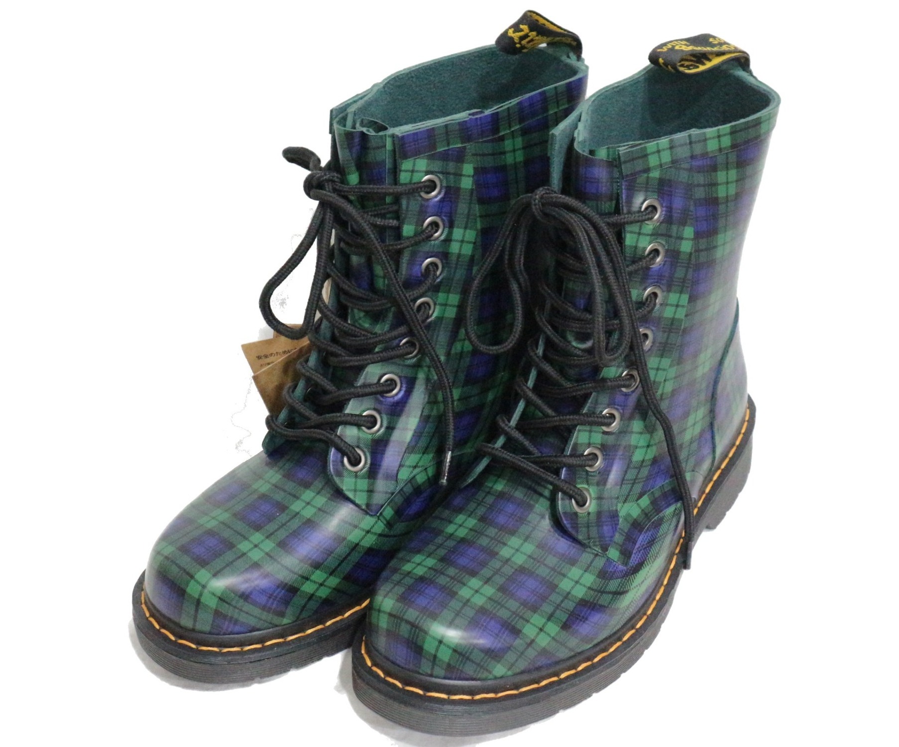 中古 古着通販 Dr Martens ドクターマーチン 8ホールレインブーツ グリーン サイズ Uk6 Ukm7 Eu39 Usl8 未使用品 Drench ブランド 古着通販 トレファク公式 Trefac Fashion