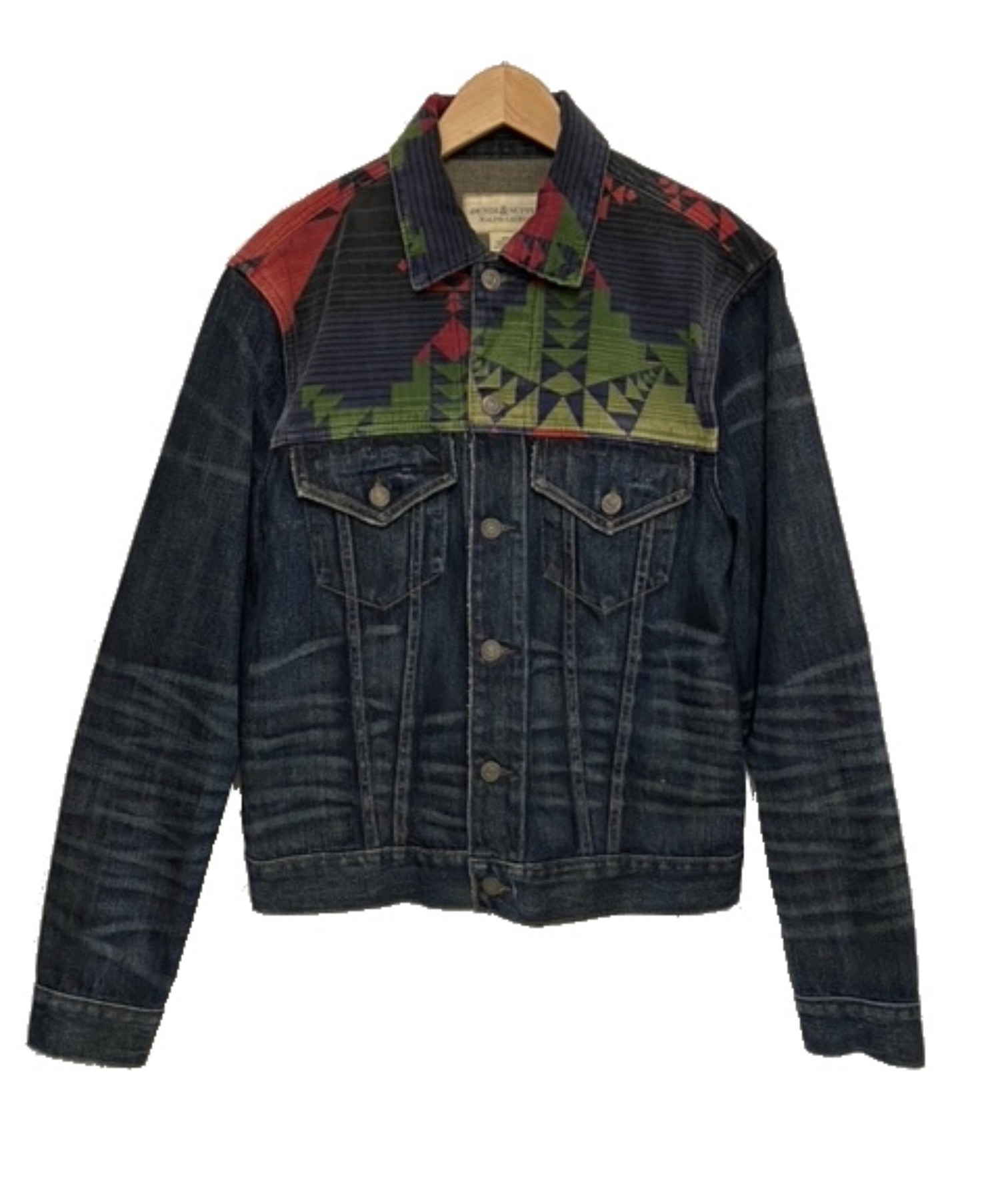 中古 古着通販 Denim Supply Ralph Lauren デニムアンドサプライ ラルフローレン ネイティブ切替デニムジャケット インディゴ サイズ M ブランド 古着通販 トレファク公式 Trefac Fashion