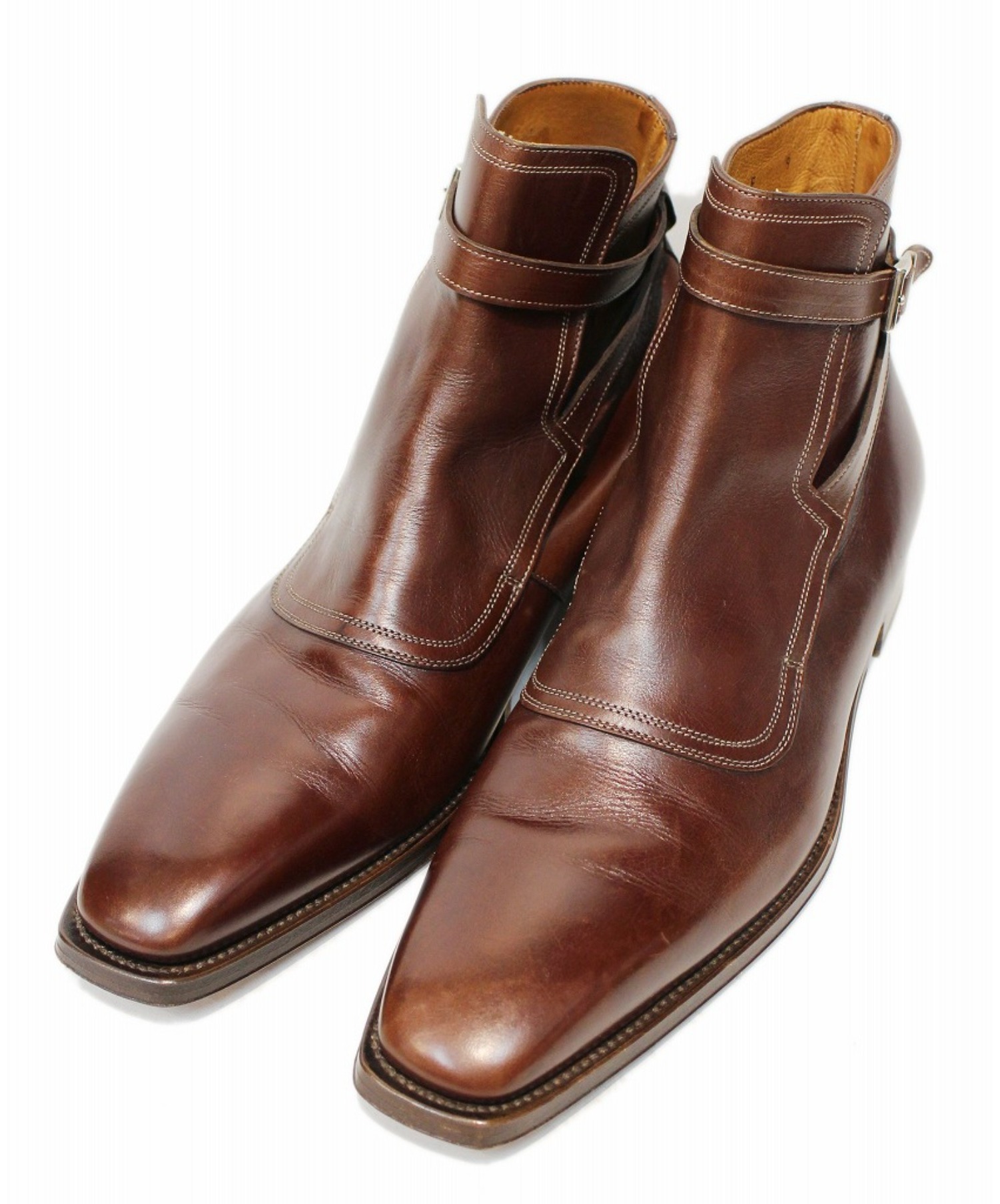 Santoni - 【美品.箱保存袋有.匿名.翌送】サントーニ チャッカブーツ