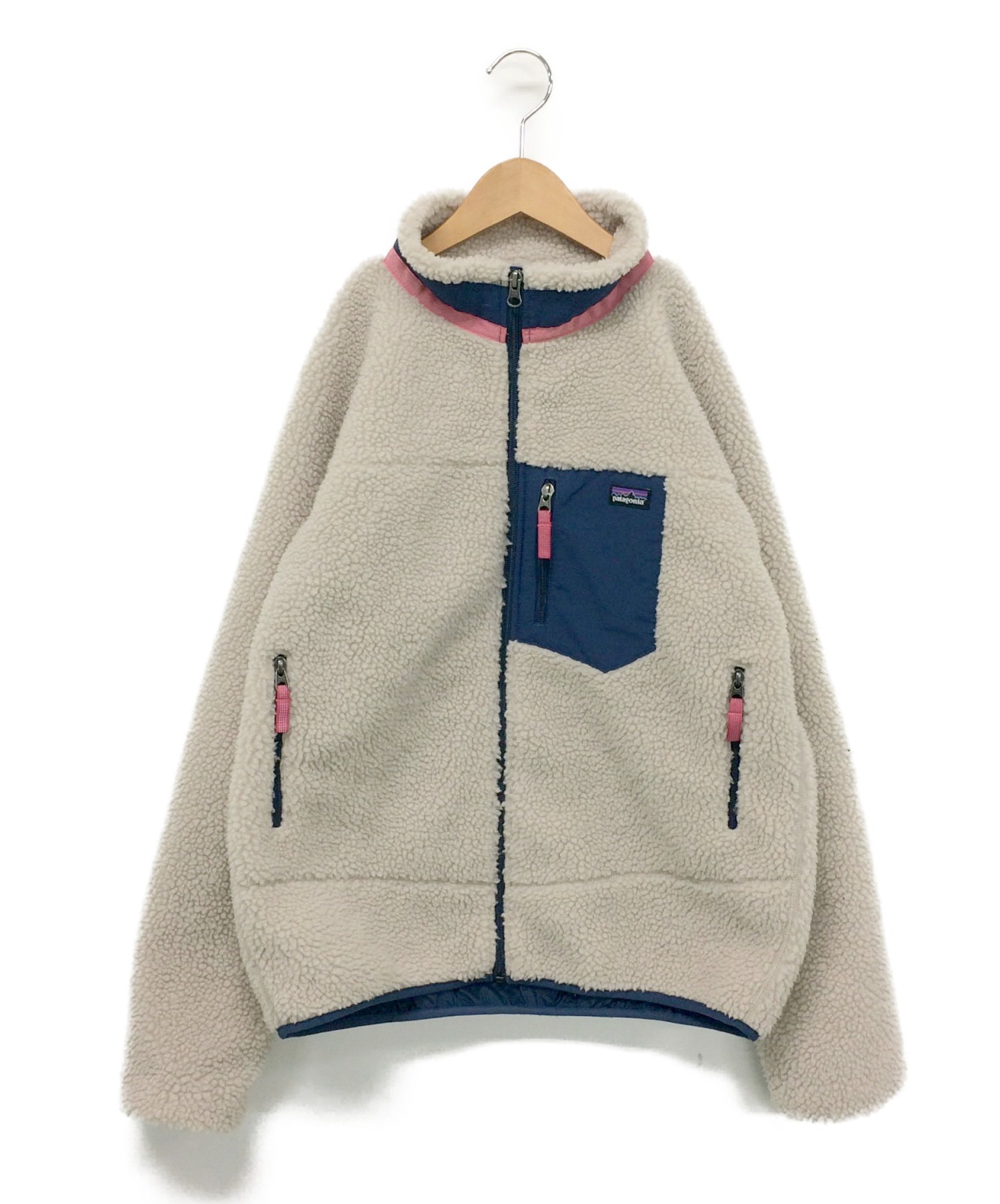 中古 古着通販 Patagonia パタゴニア キッズレトロxジャケット アイボリー サイズ Xxl ブランド 古着通販 トレファク公式 Trefac Fashion