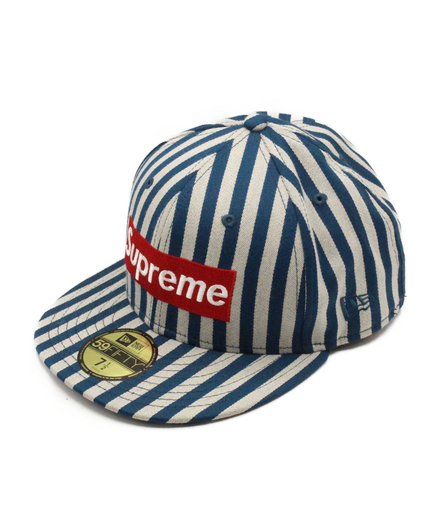 SUPREME シュプリーム 14AW Leather Script Logo 6-Panel Cap レザー