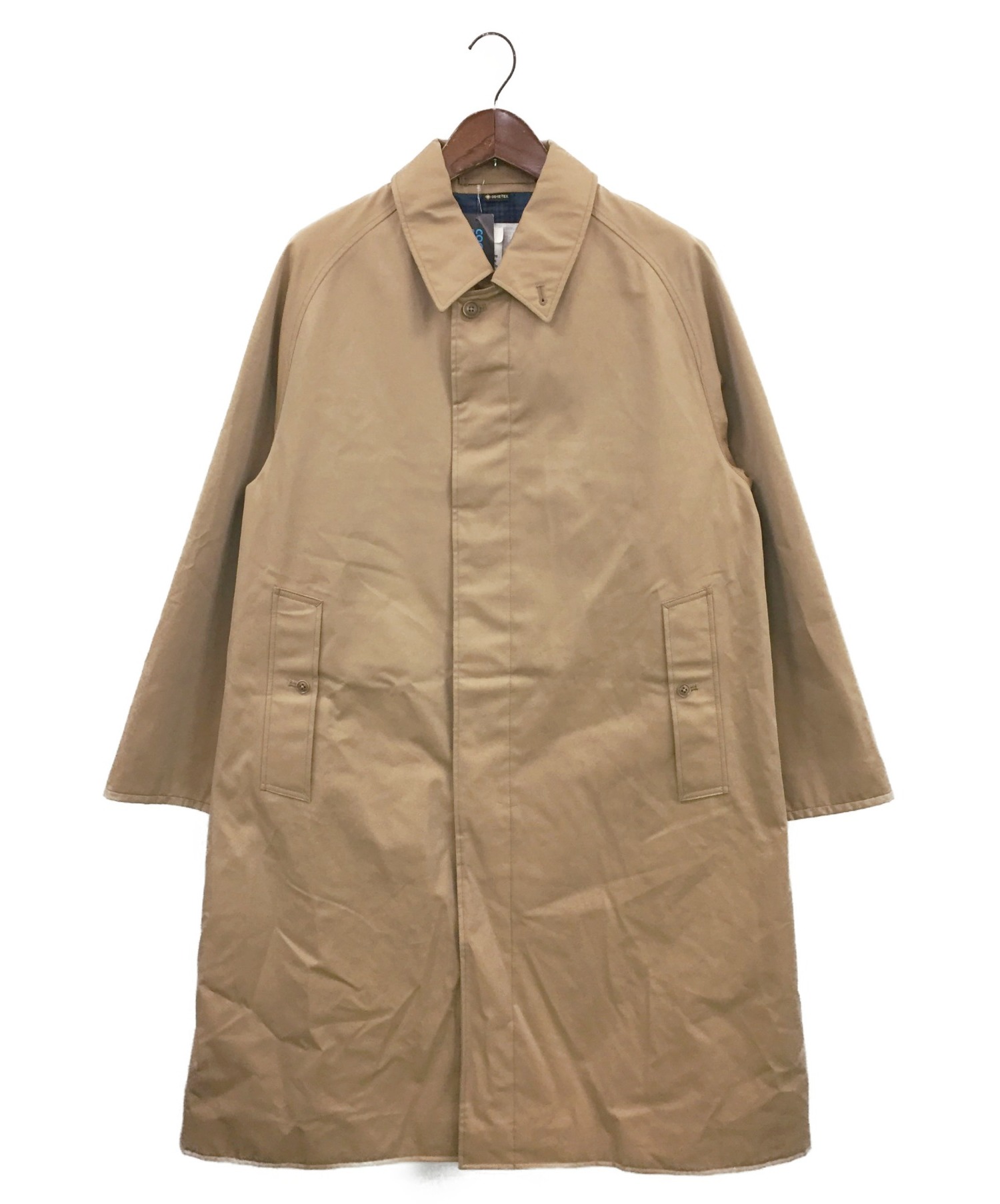 【中古・古着通販】nanamica (ナナミカ) 20AW / GORE-TEX Balmacaan Coat ベージュ サイズ:M｜ブランド ...